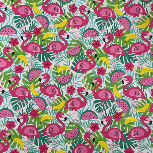 Pink Flamingos and Bananas