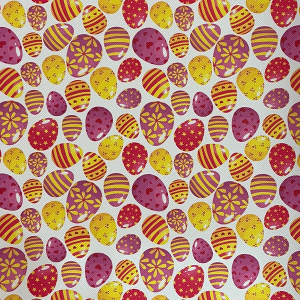 Easter Eggs Yellow and Purple