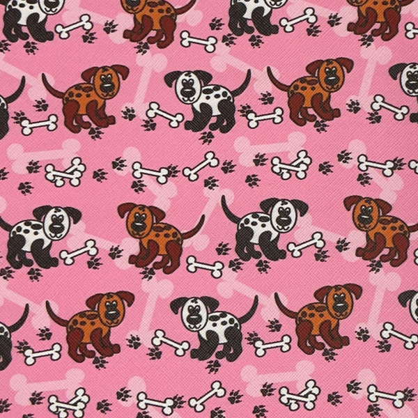 Dogs on Pink