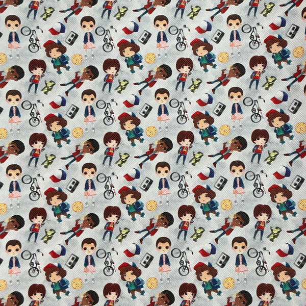 Stranger Things on Light Grey