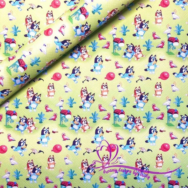 Blue Heeler at the Park on Green