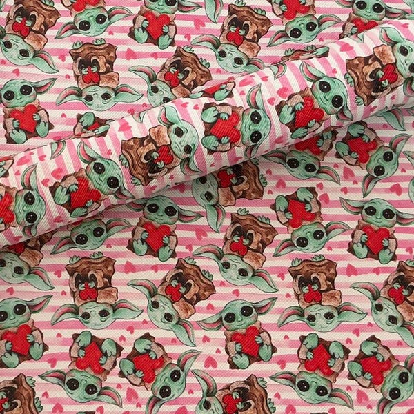 Star Wars Yoda with Pink Stripe