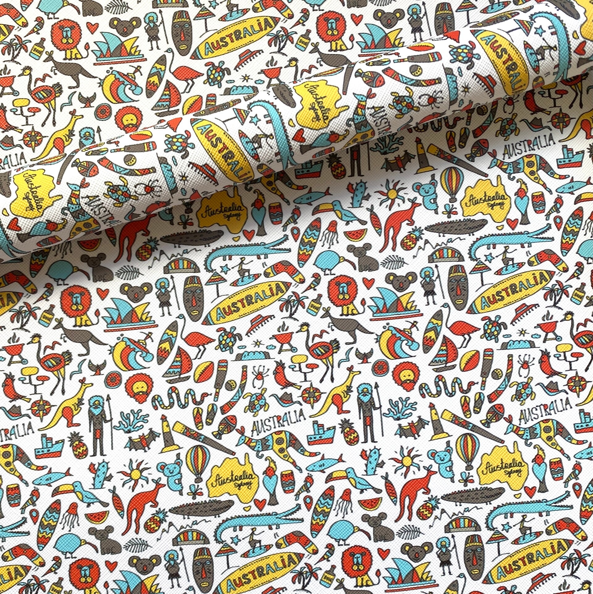 Australiana on White