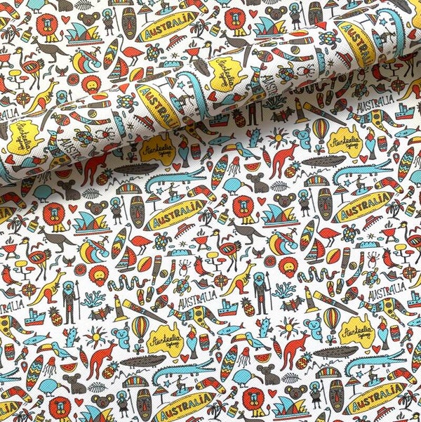 Australiana on White