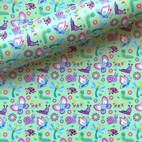 Butterflies on Green