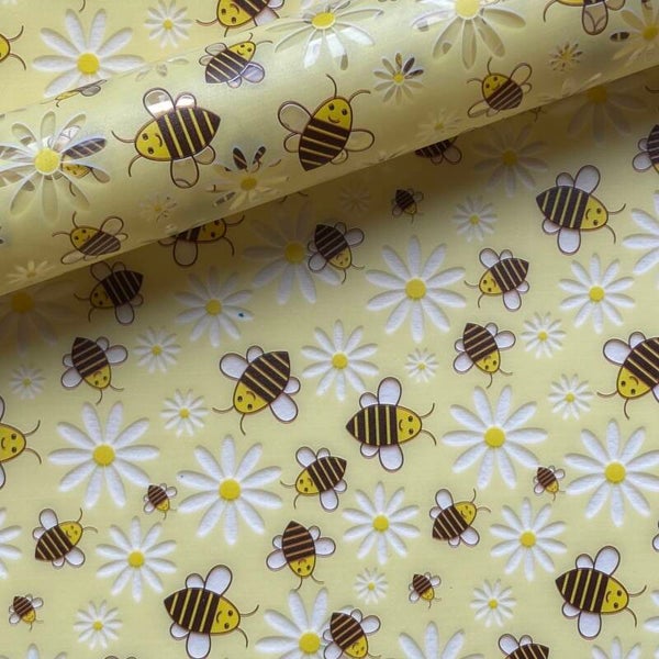 Butterflies on Yellow Transparent Jelly Sheet