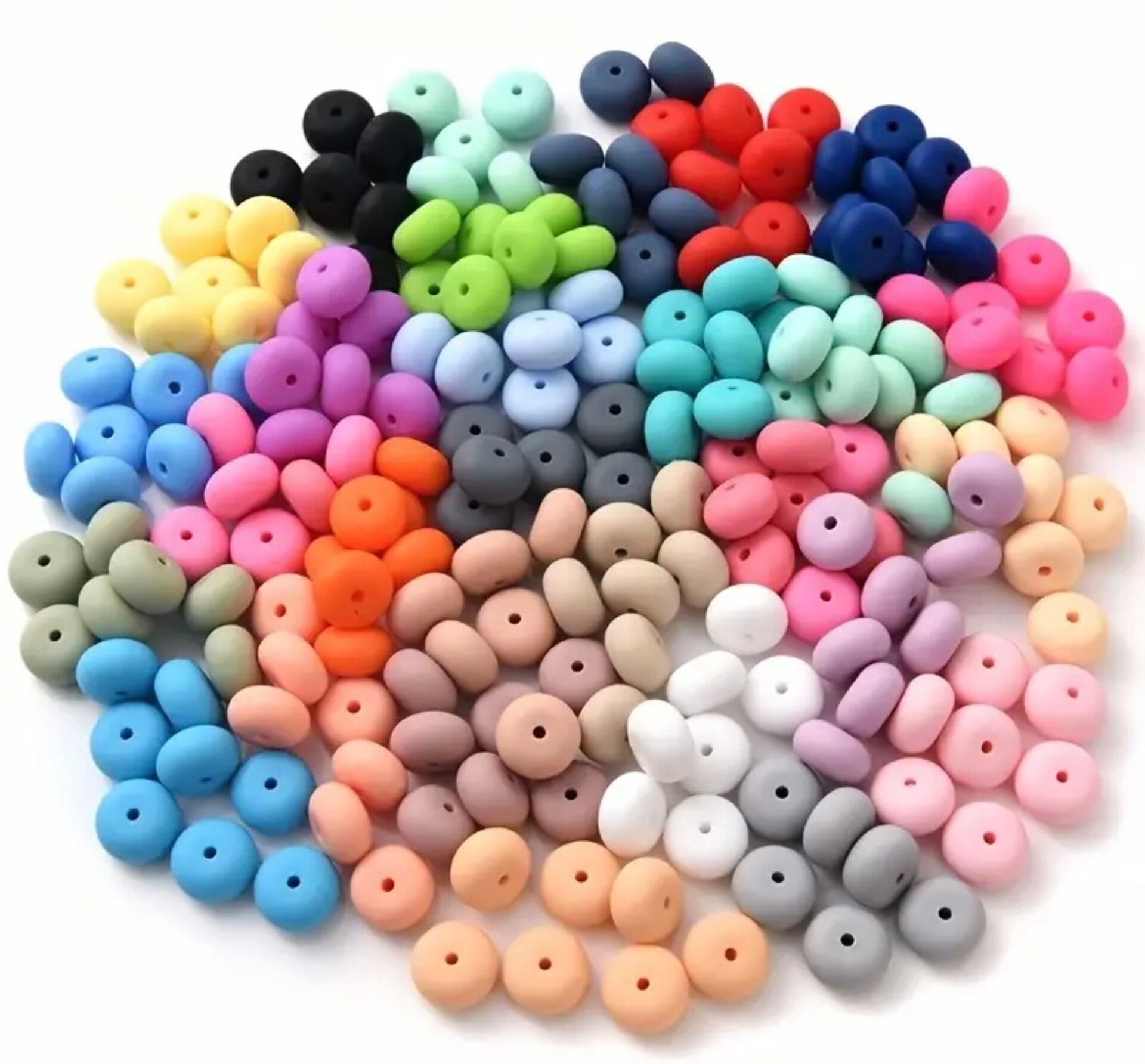 18mm Abacus Silicone Bead