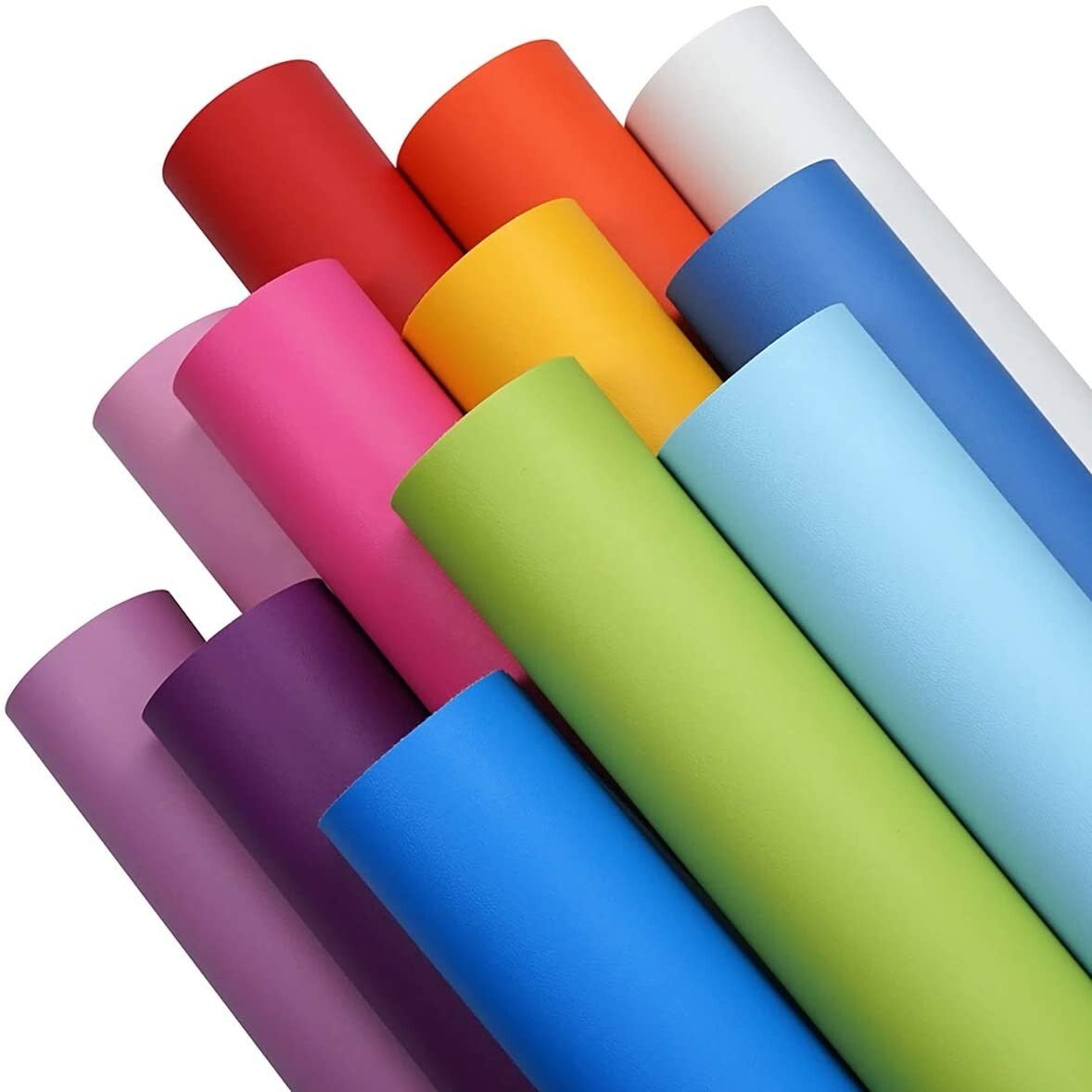 12 Piece Solid Colour Smooth