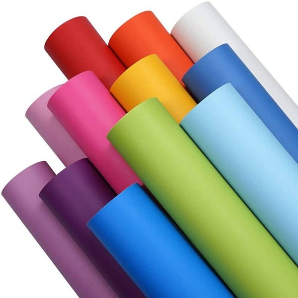 12 Piece Solid Colour Smooth