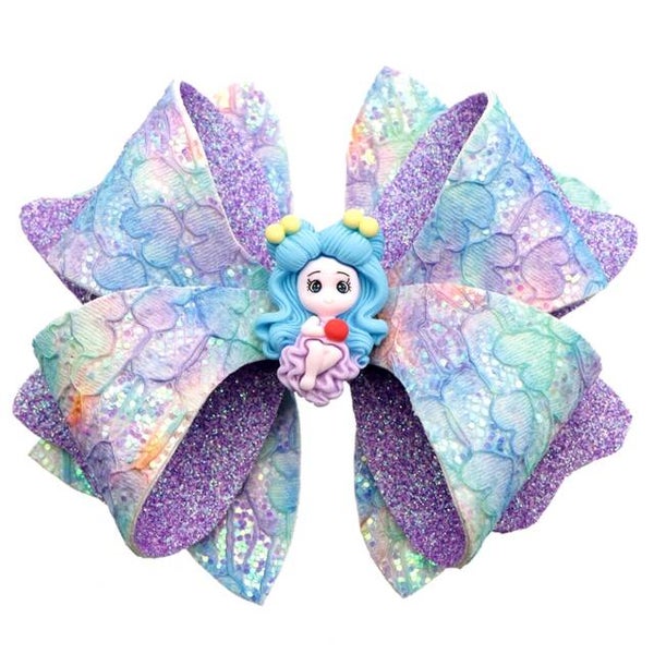 Fairy Double Sided Faux Leather DIY Hair Bow Kit