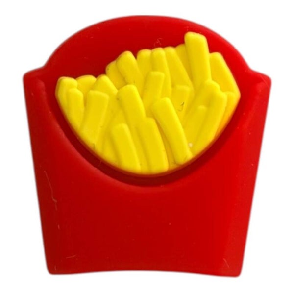 French Fries Silicone Focal Bead