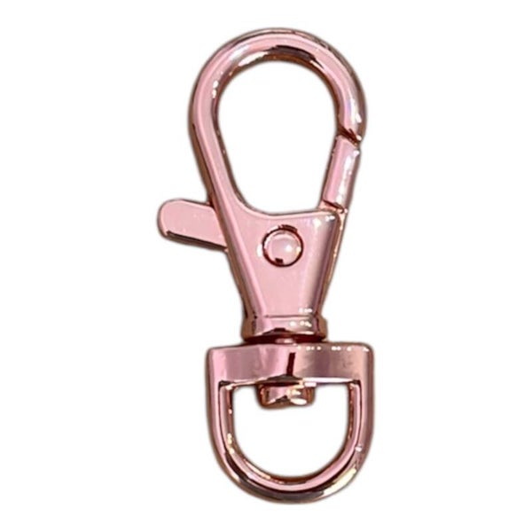 40mm Rose Gold Swivel Clip