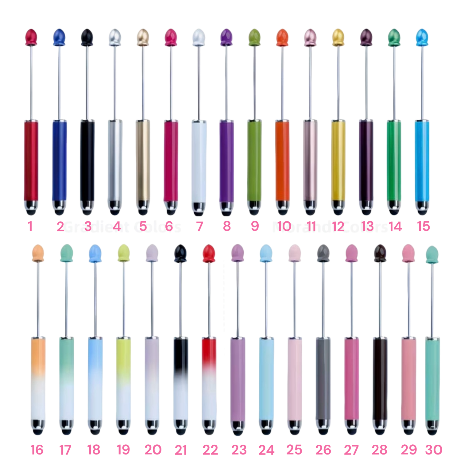 DIY Beaded Rubber Stylus