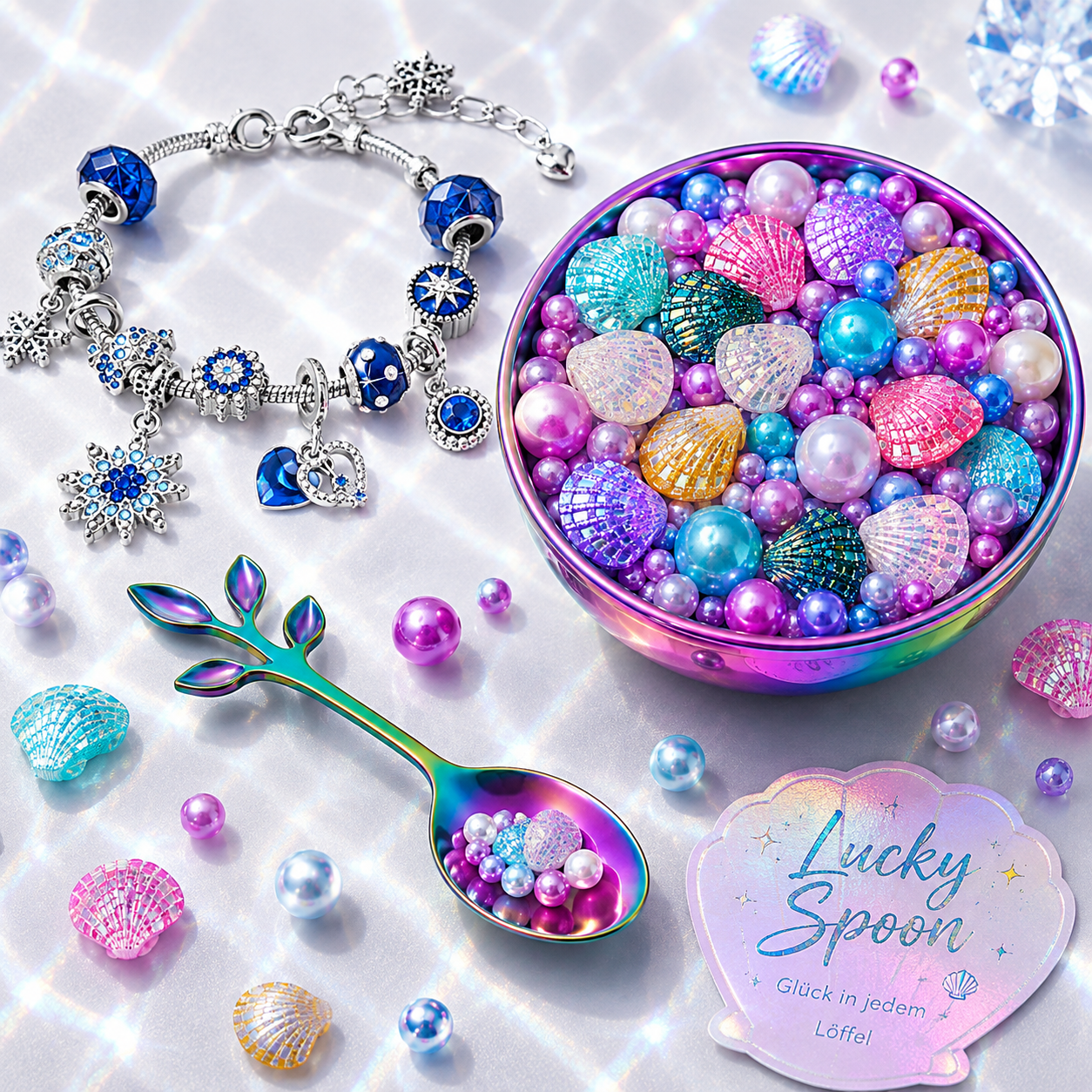 Lucky Spoon™ – Dein individuelles Charm-Armband