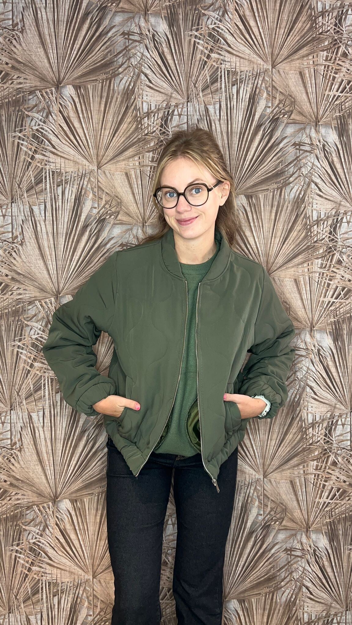 Bomber army green