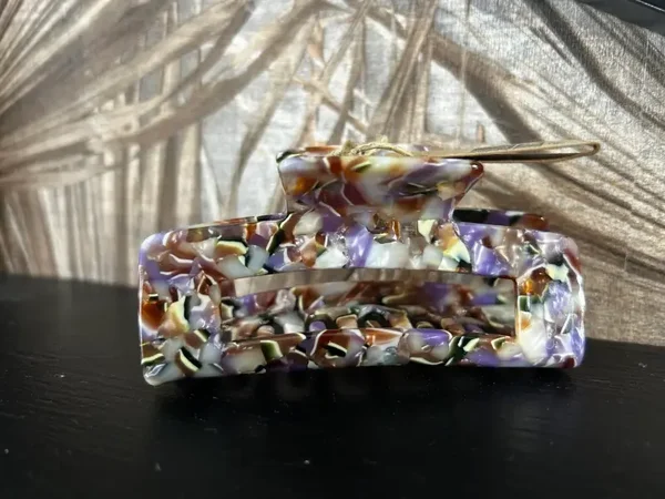 Colourclaw L marble purple