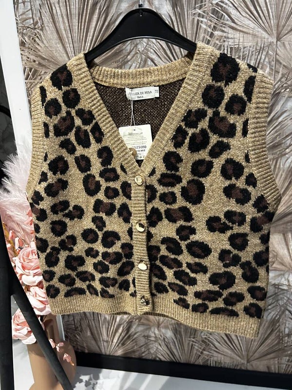Gilet Leopard