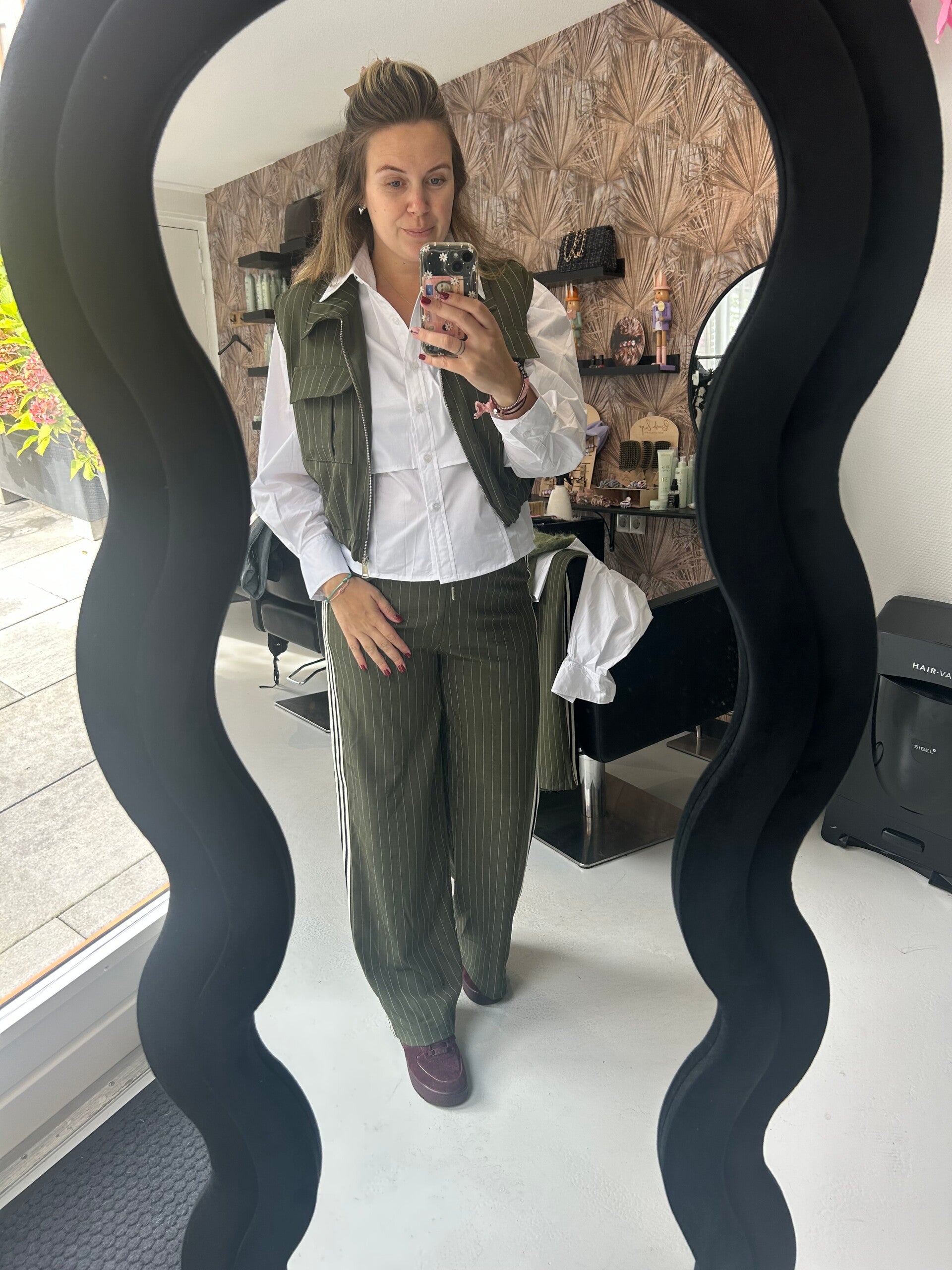 Gilet Streep Army Green