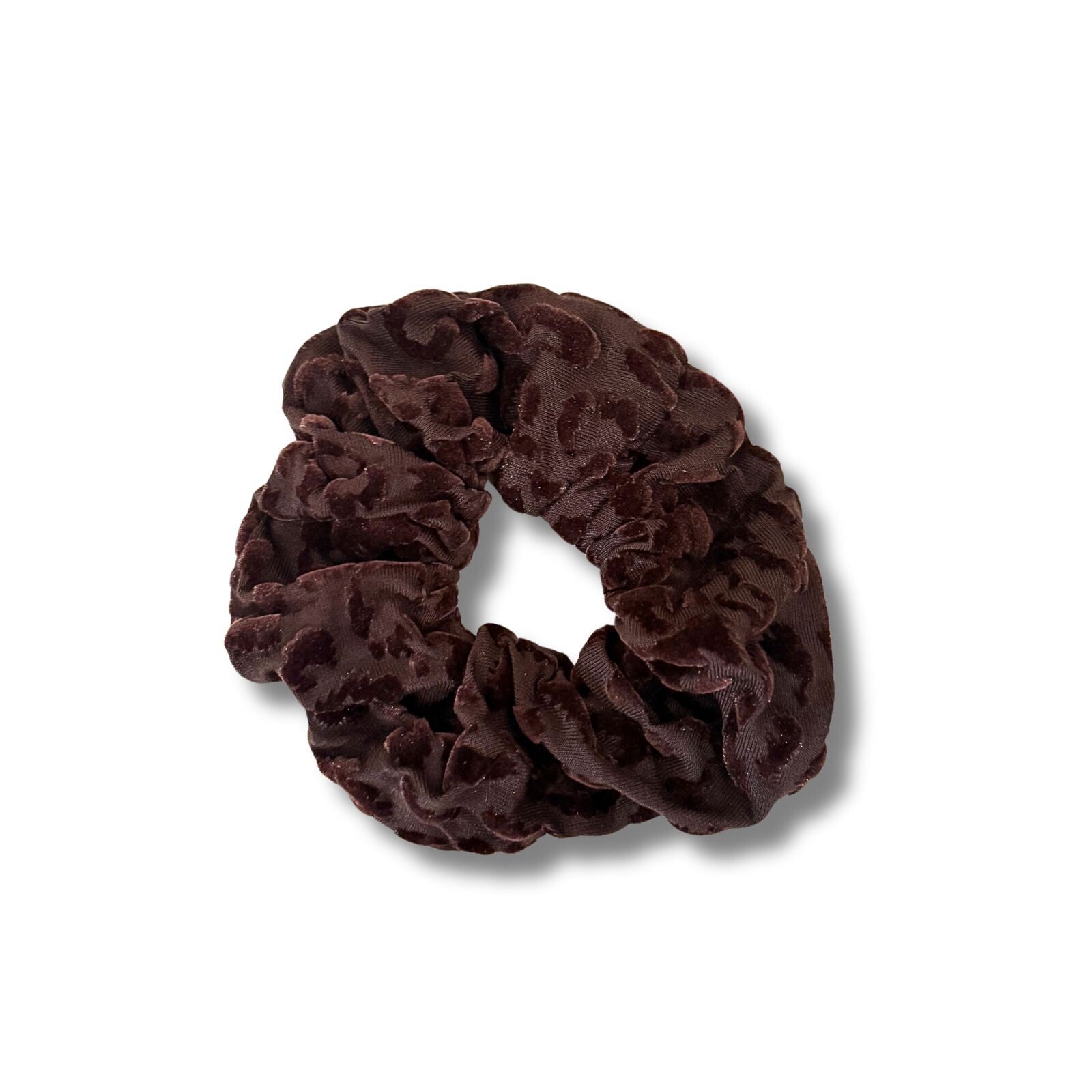 Scrunchie chocolate brown