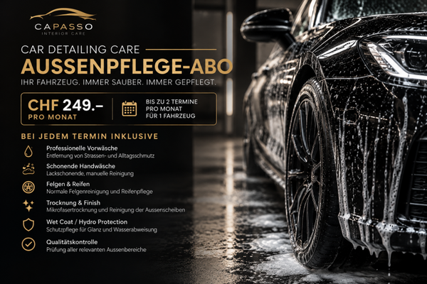 CAR DETAILING CARE – Aussenpflege-Abo