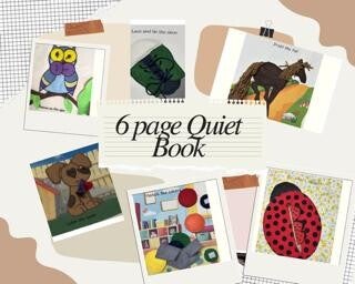 My Quiet Book 6 pages