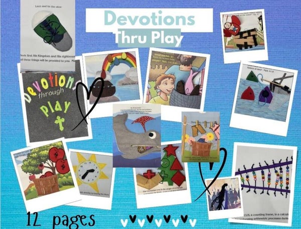 Devotions Through Play, 12 pages