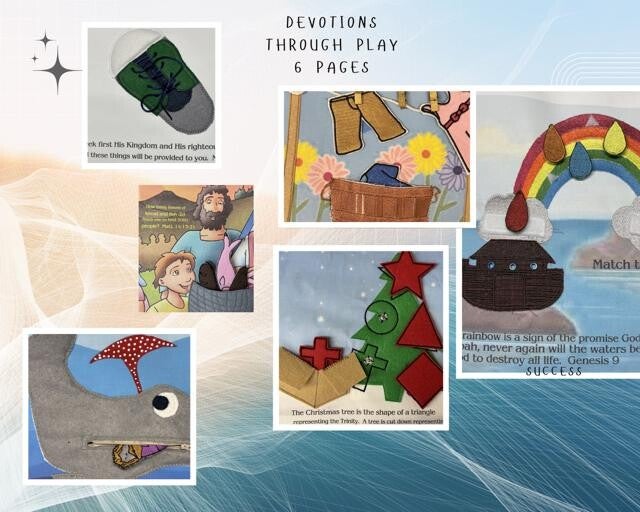 Devotions through Play, 6 pages