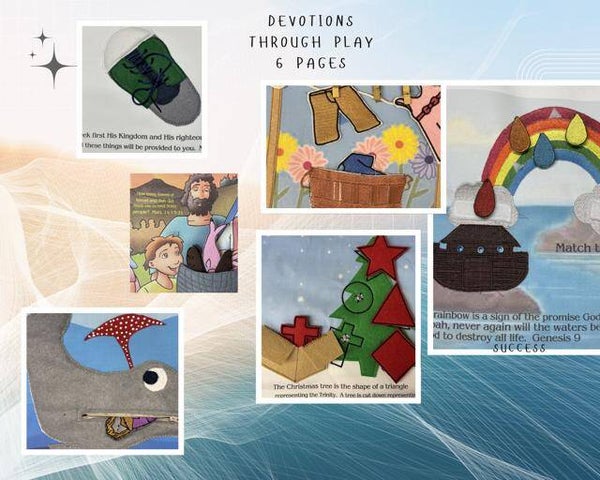 Devotions through Play, 6 pages