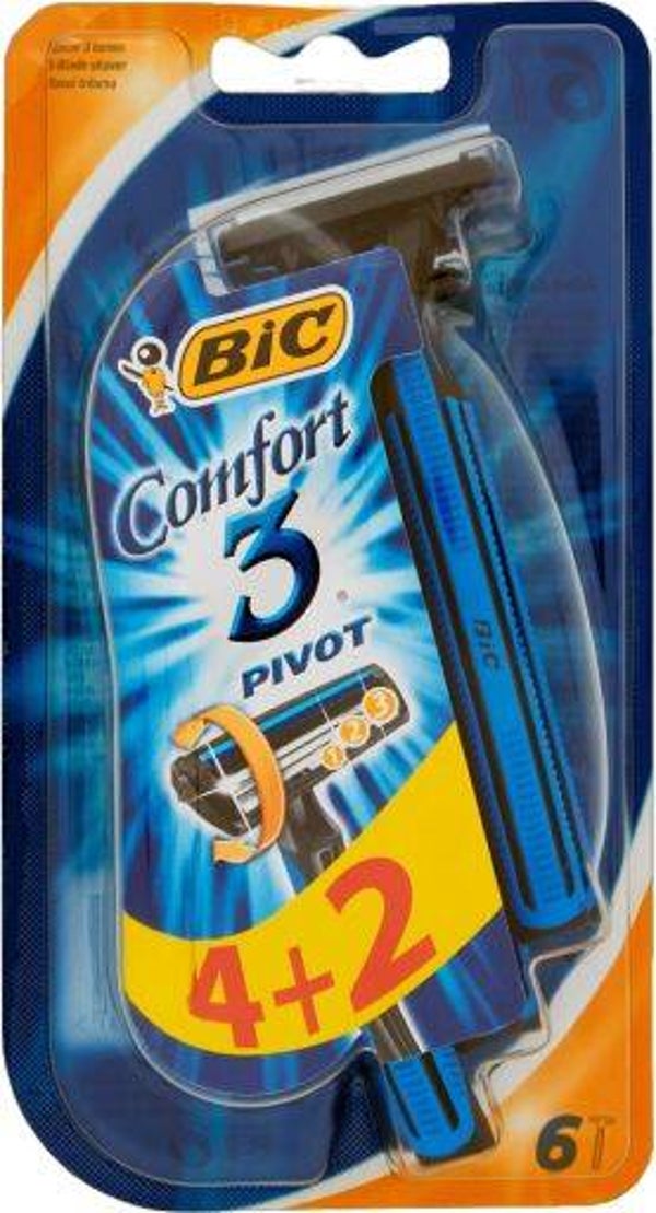 BIC RASOIO COMFORT PIVOT TRILAMA X4+2 OMAGGIO
