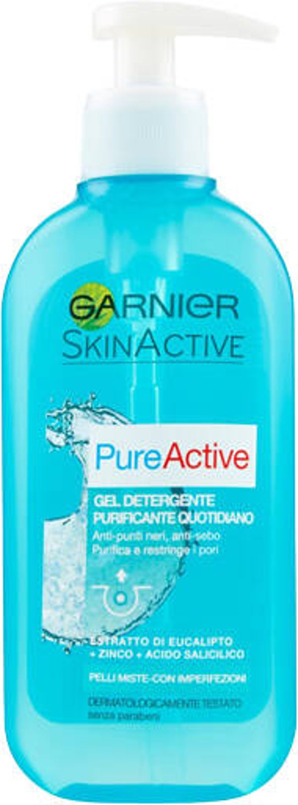 GARNIER SKIN NATURALS PURE GEL DET.CON DISPENSER ML.200