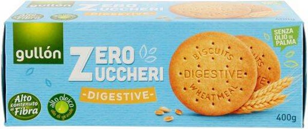 GULLON DIGESTIVE G.400 -LINEA ZERO ZUCCHERI-
