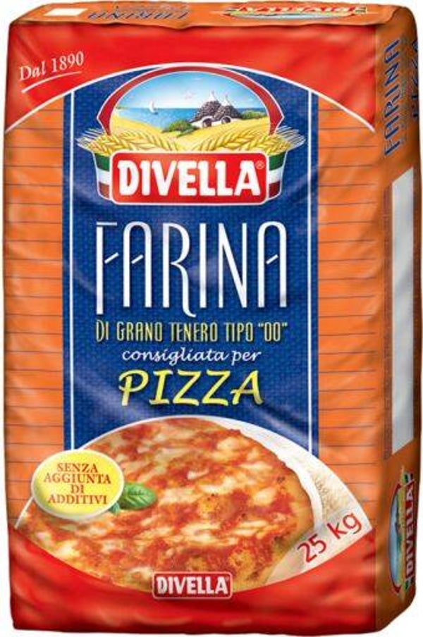 DIVELLA FARINA 00 PIZZA KG.25