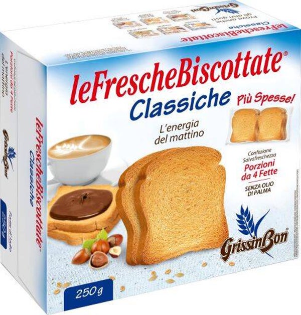 FETTE BISCOTTATE GRISSIN BON 250gr