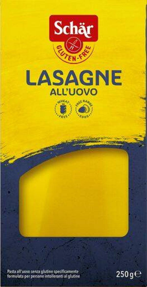 SCHAR LASAGNE ALL'UOVO GR 250 S/GLUTINE
