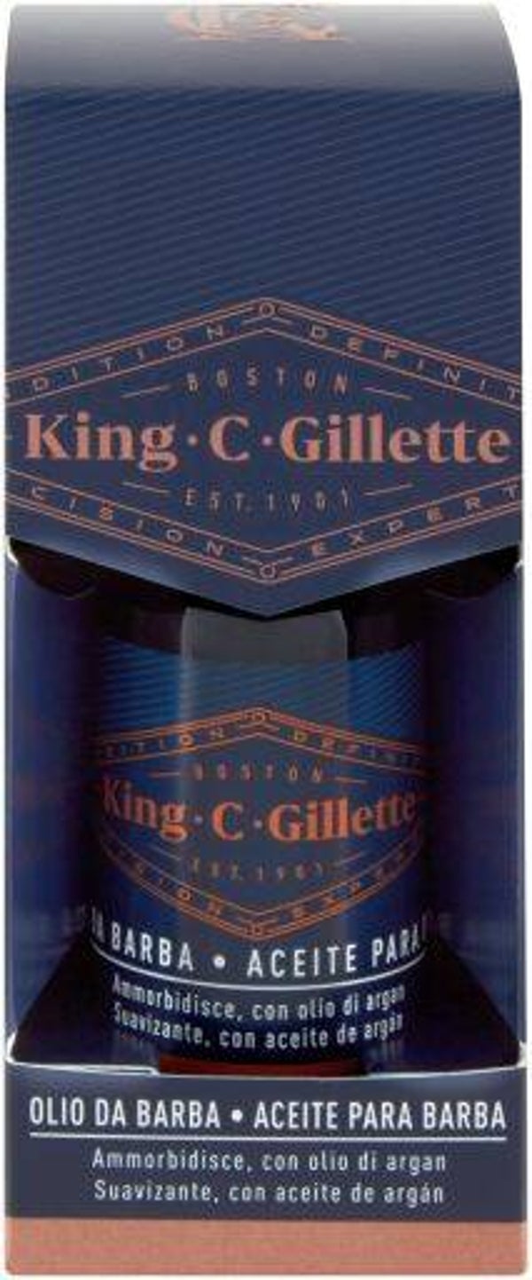 GILLETTE KING C OLIO DA BARBA ML.30