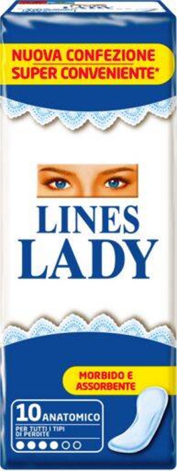 LINES LADY ANATOMICO X 10 NEW| Imb. 16