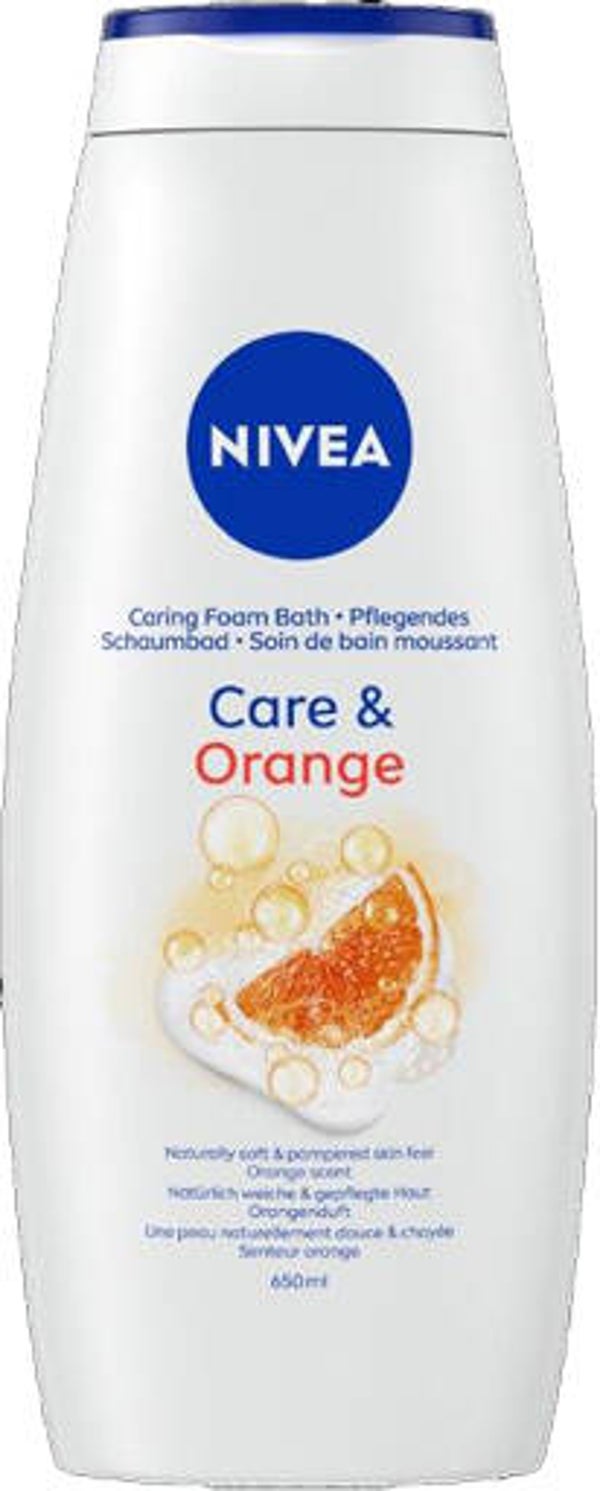 NIVEA BAGNO CARE E ORANGE ML.650