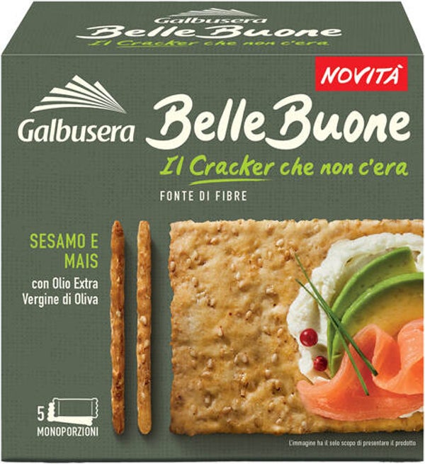GALBUSERA BELLE BUONE CRACKER 8 CONFEZIONI DA  G.200