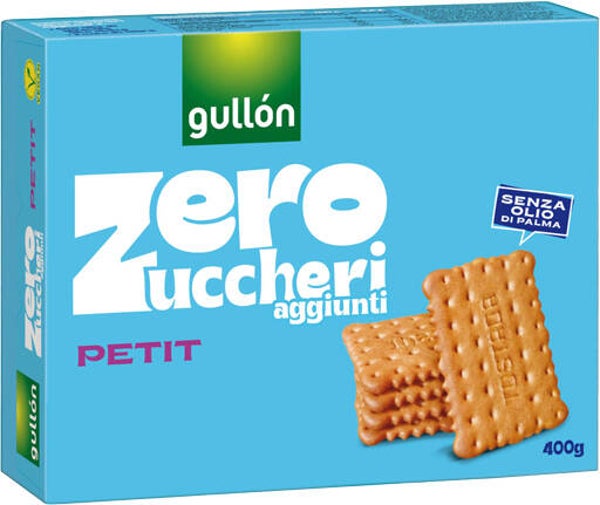 GULLON BISCOTTI PETIT G.400 ZERO ZUCCHERI