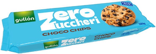 GULLON BISCOTTI CHOCO CHIPS G.150 S/ZUCCHERO