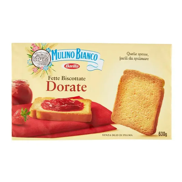 FETTE BISCOTTATE MULINO BIANCO DORATE 630GR