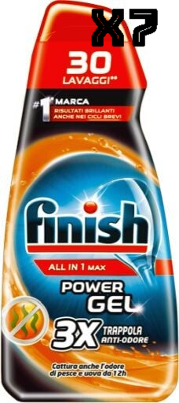 FINISH GEL TUTTO IN 1 MAX 7 CONFEZIONI DA ML.600