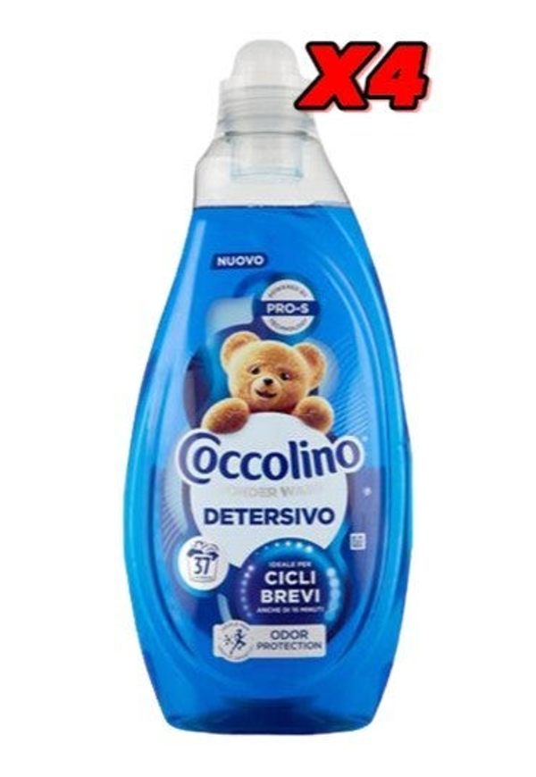 COCCOLINO DET.LAVAT.CICLI BREVI 37 LAV. X 4