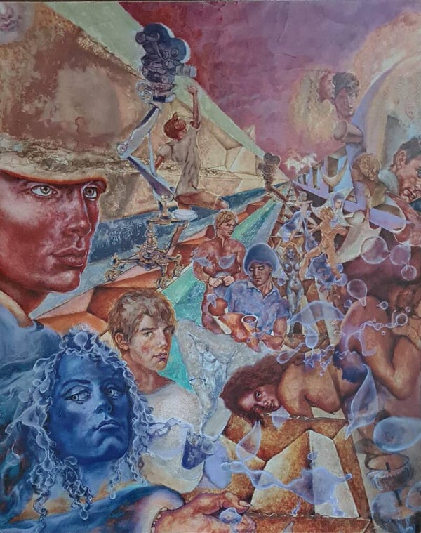 Extrait de la toile Tom Cruise