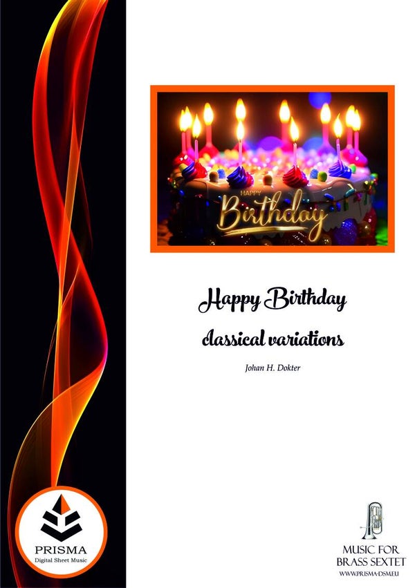 Brass Sextet - HAPPY BIRTHDAY classical variations