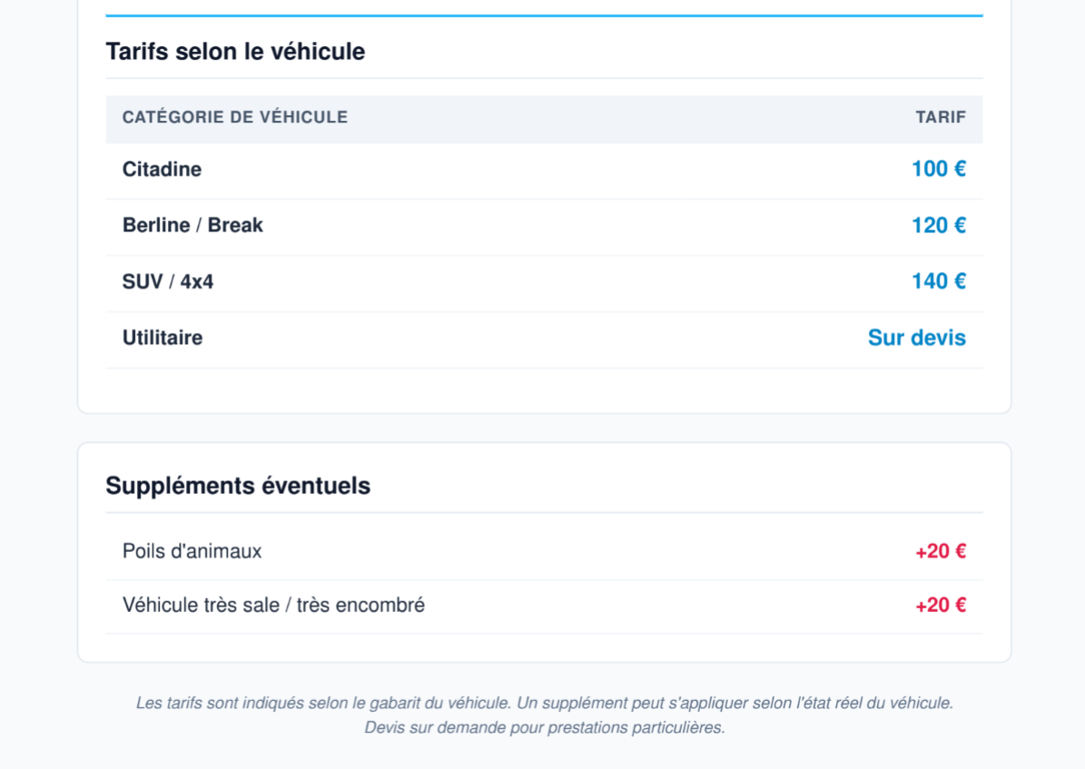 Forfait Prenium
