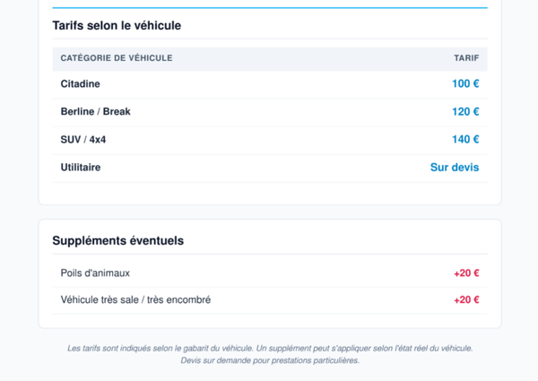 Forfait Prenium
