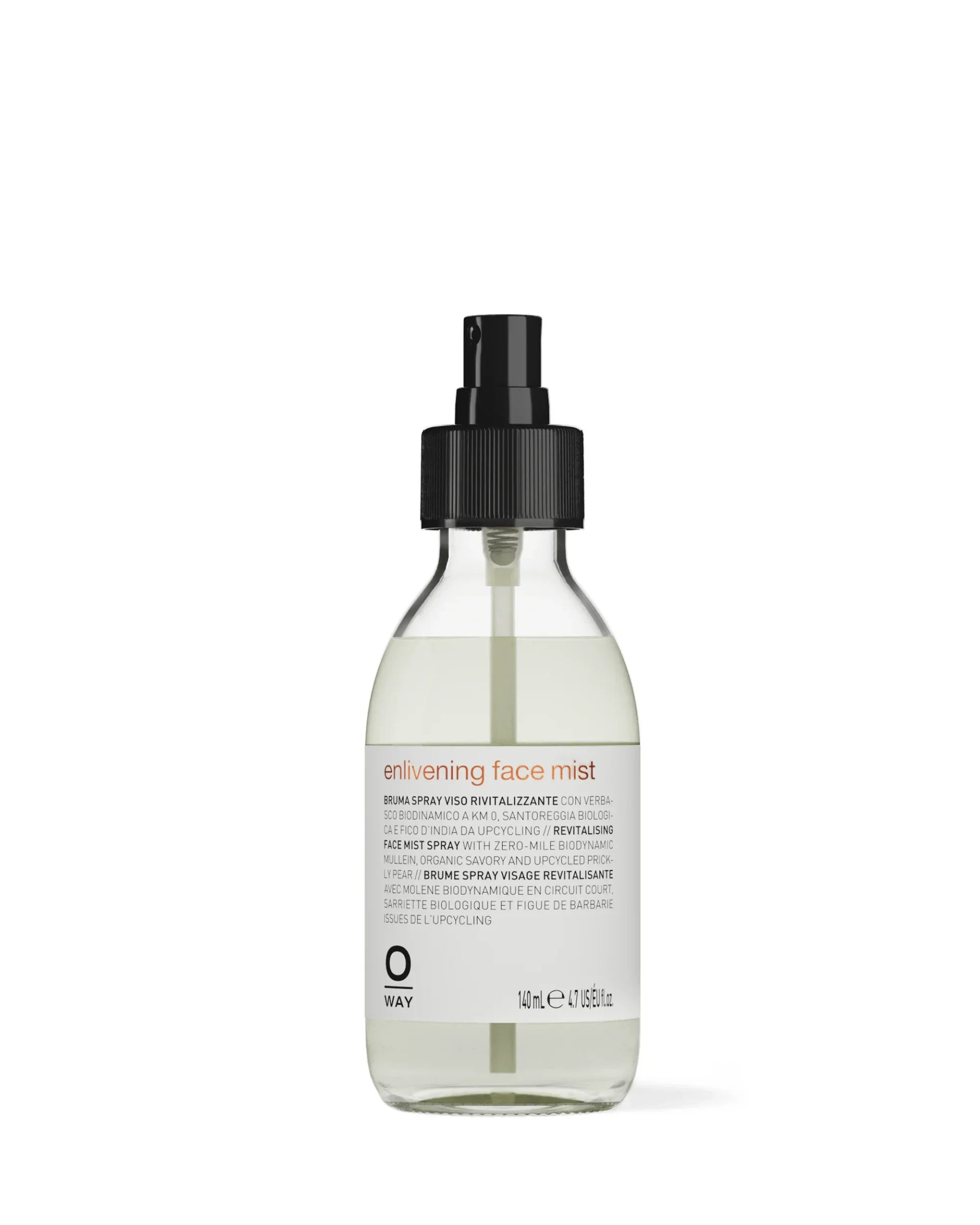 Oway - skincare - cleanse - enlivening face mist - 140ml