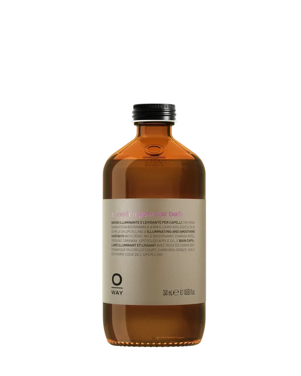 Oway - smooth'n glow hair bath - 240ml