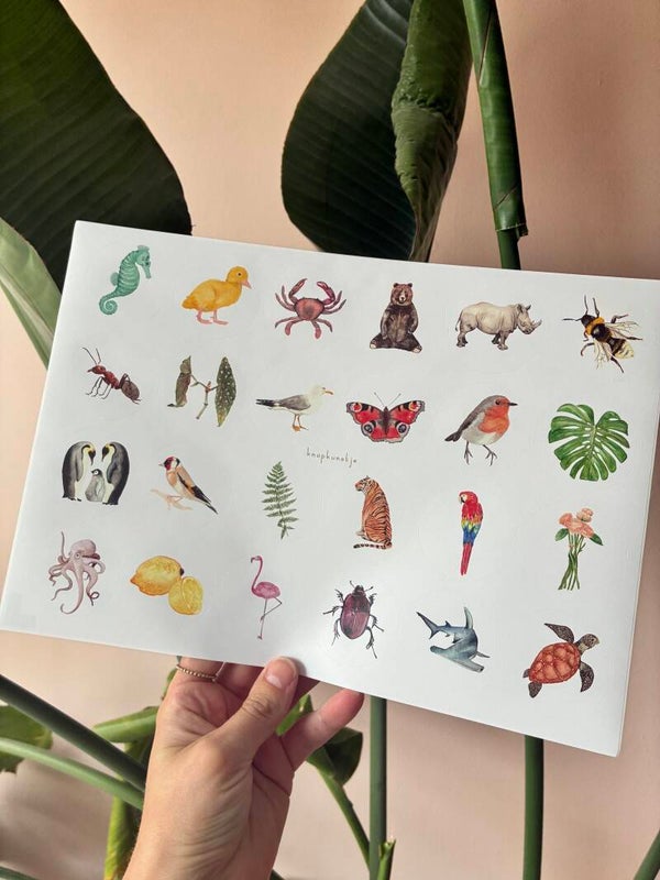Sluitstickers 💌